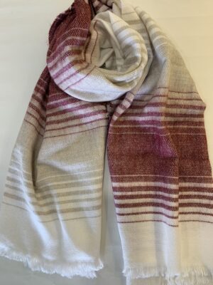 Multicoloured winter scarf