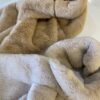 Faux fur winter scarf
