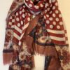 Faux fur scarf Multicoloured