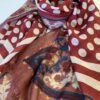 Faux fur scarf Multicoloured