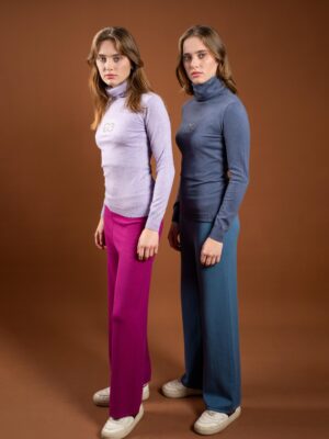 Escada high neck long sleeve Cashmer