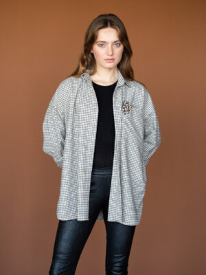 Cotton oversize shirt