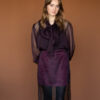 Organza two layers skirt