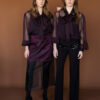 Organza two layers skirt