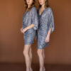 Silver sequin dress