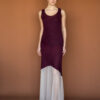 Soft wool with pearls dres