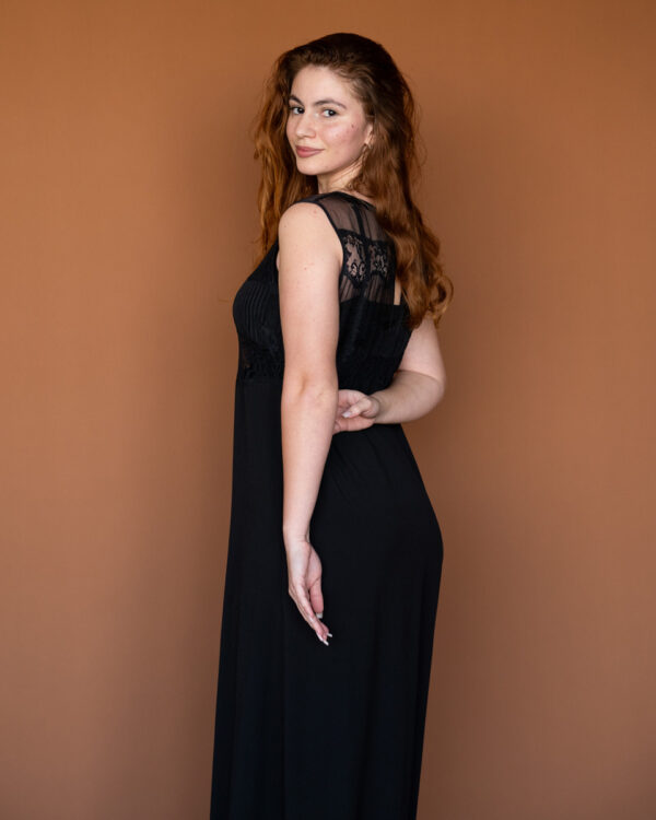 Twin Set long dress with lace