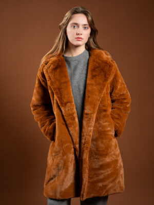 faux fur coat