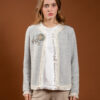 Cashmere short cardigan