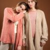 Mohair wool cardigan