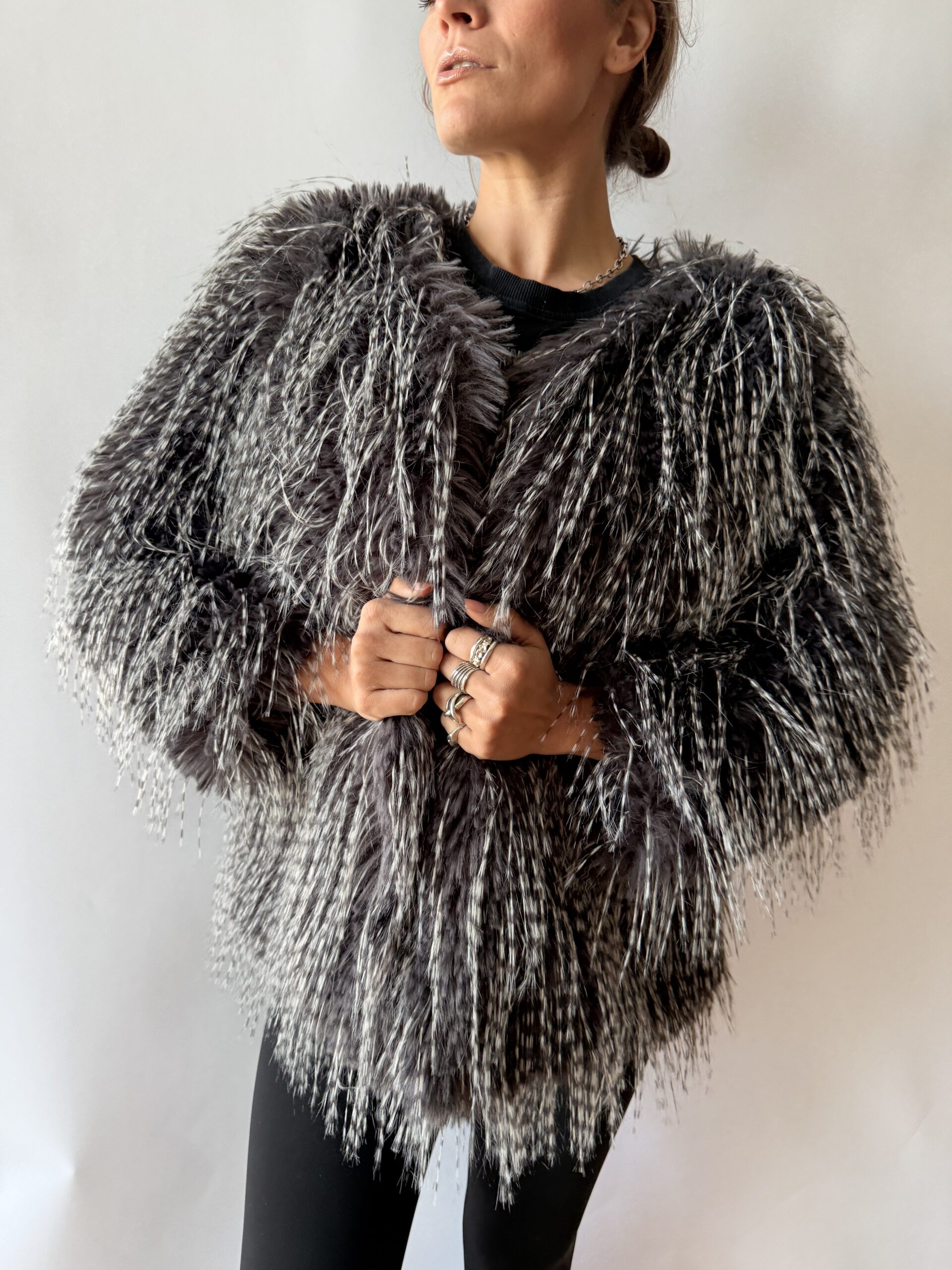 Feathered Faux Sliver